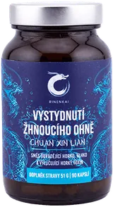 Nádobka na tablety Vystydnutí žhnoucího ohně