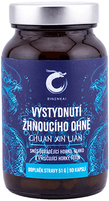 Nádobka na tablety Vystydnutí žhnoucího ohně