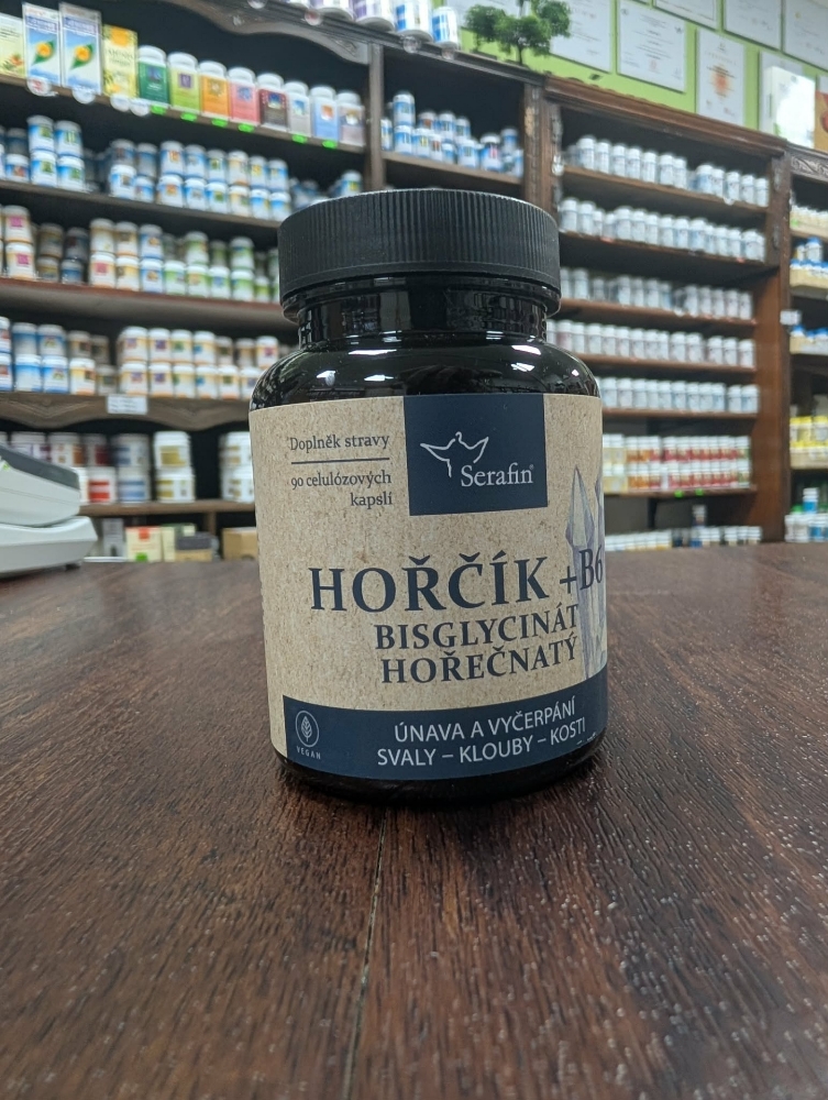 Obrázek Hořčík + B6 (bisglycinát hořečnatý)